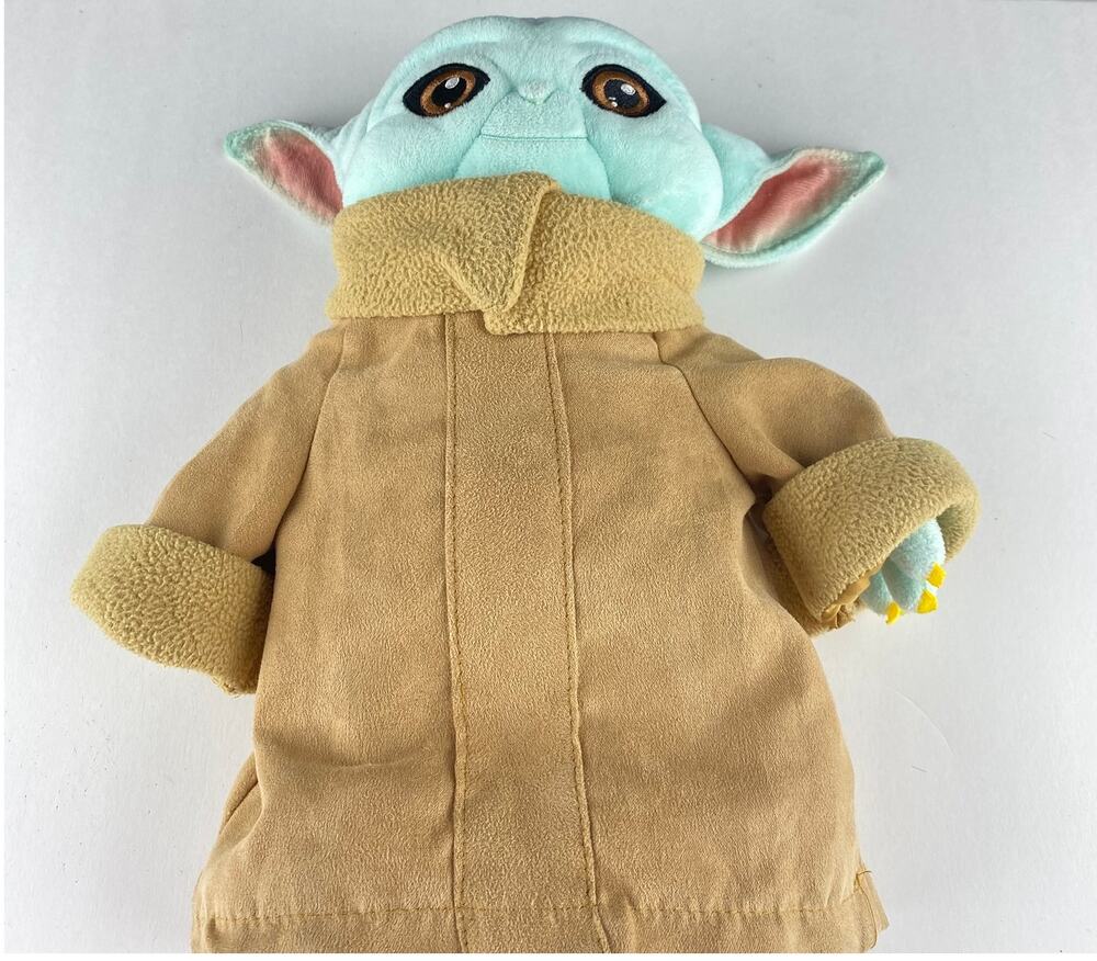 Grogu The Child Baby Yoda Plush Tan Robe 11” Mandalorian Style